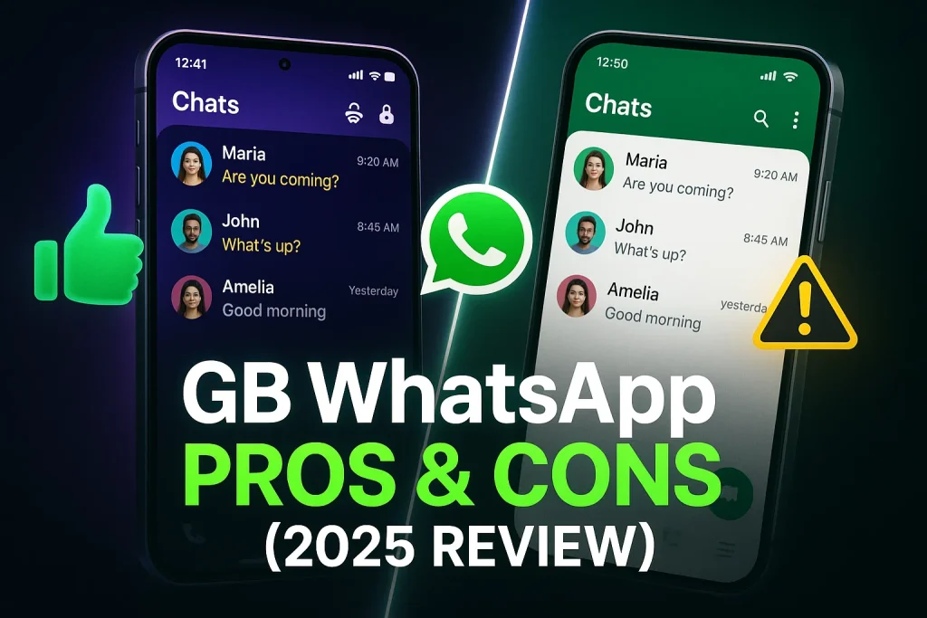 GB WhatsApp Pros and Cons – Is It Worth Using in 2025? 1 gb whatsapp pros and cons