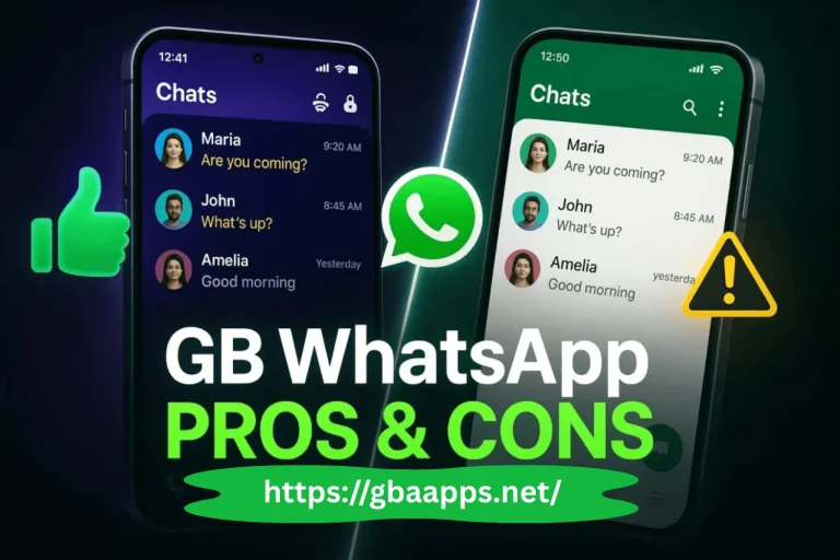 gb whatsapp pros and cons