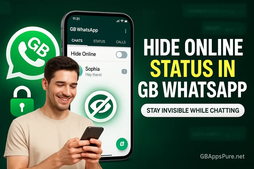 hide online status in gb whatsapp
