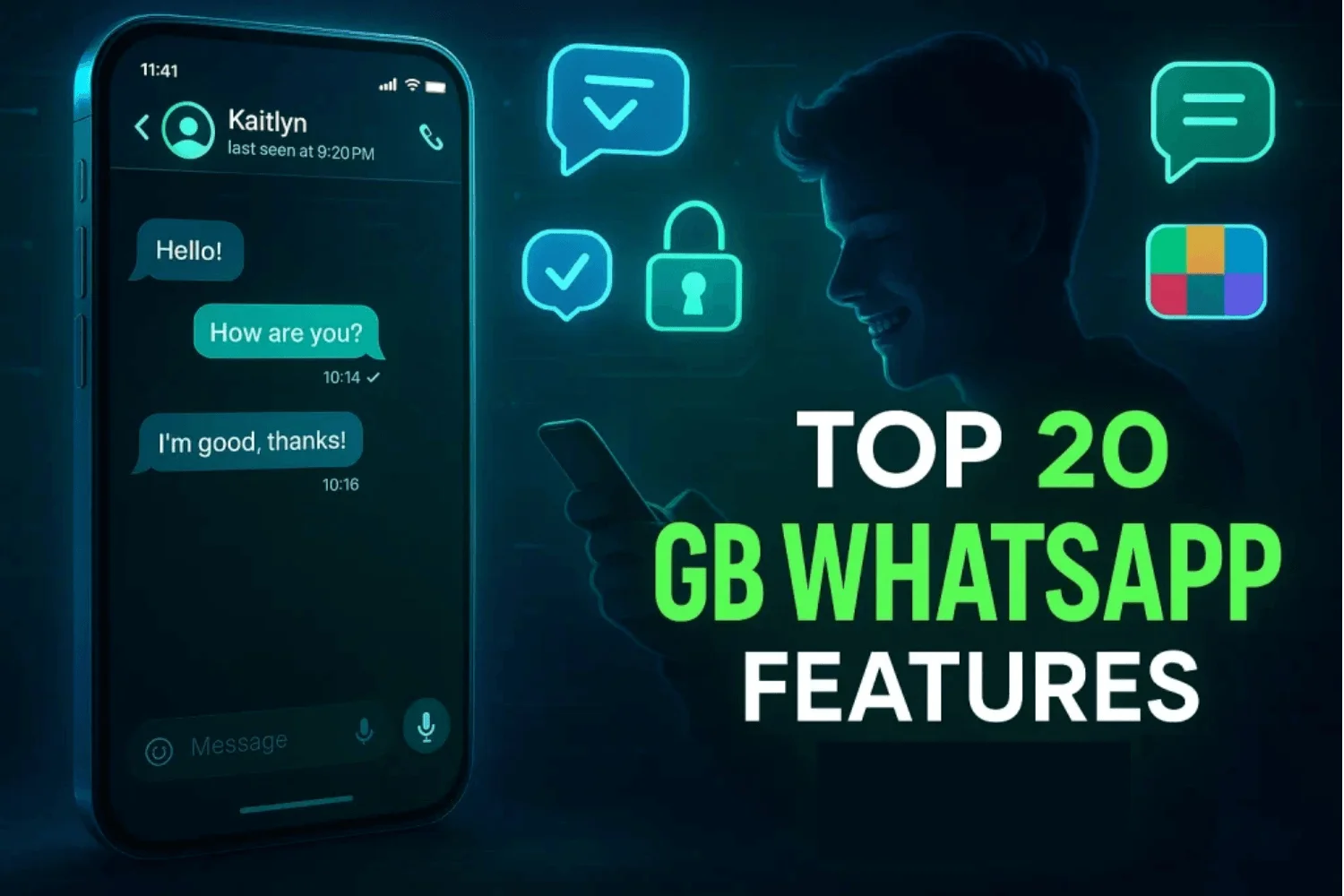 top 20 gb whatsapp features