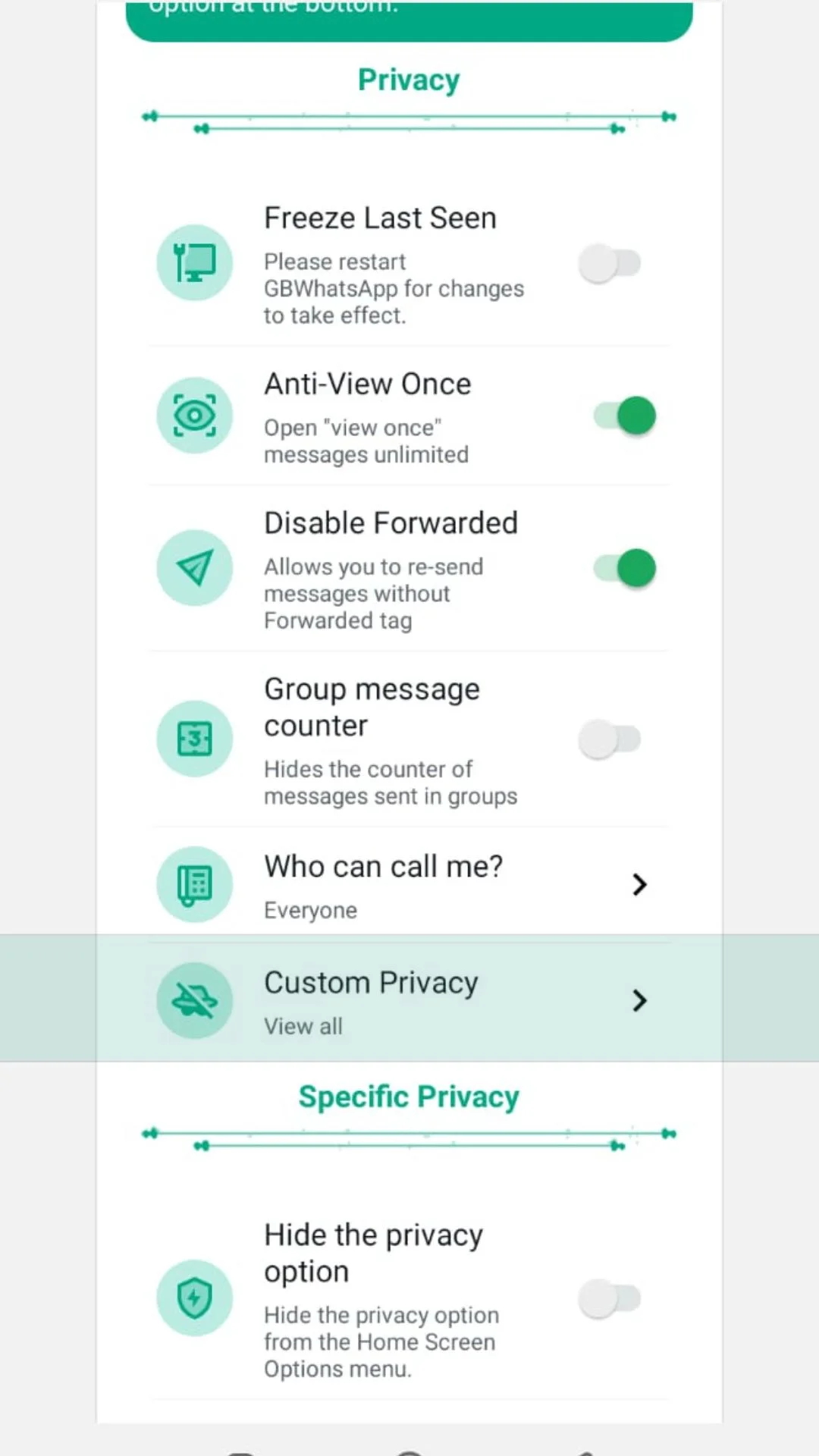 WhatsApp-GB-custom-privacy