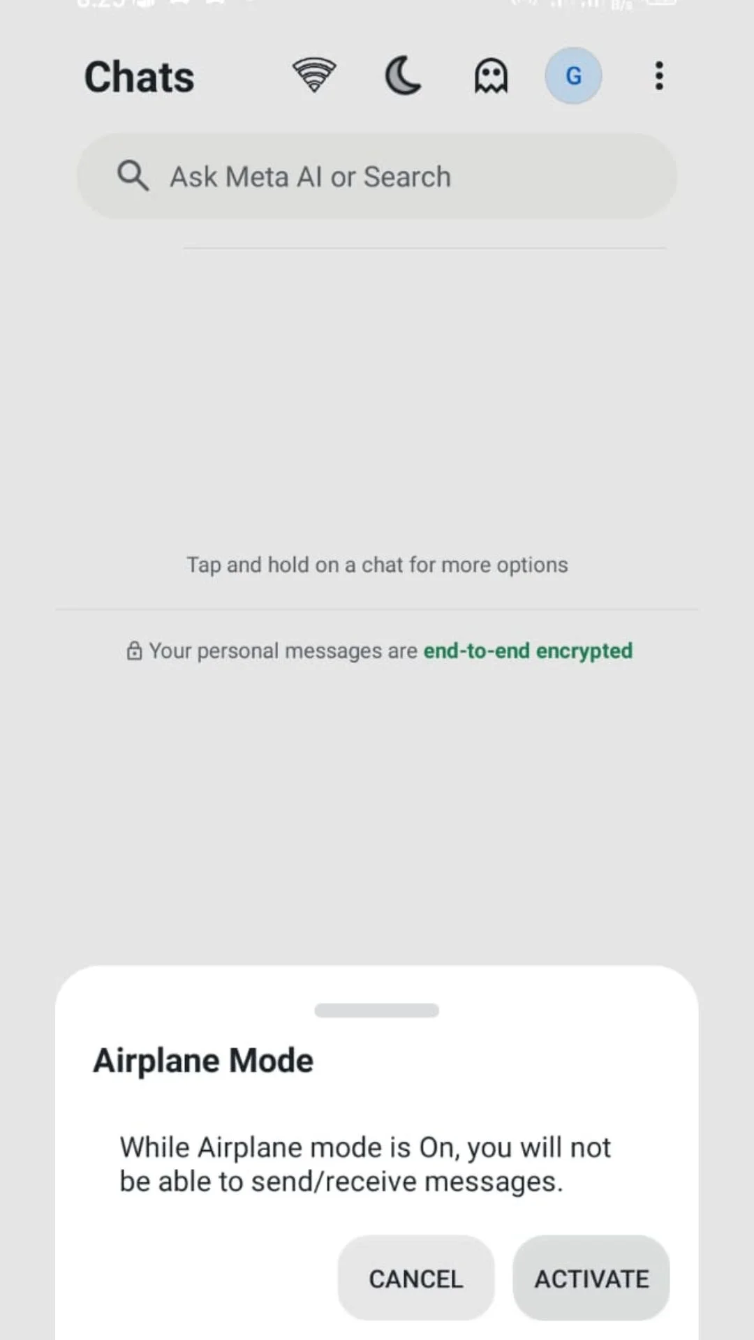 gbwhatsapp-DND-mode-Airplane-Mode-screenshot